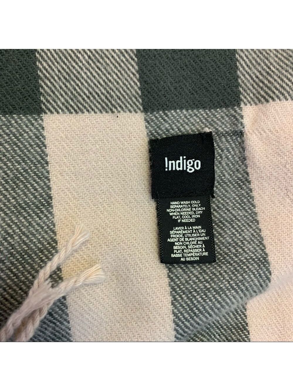 INDIGO pastel dusty rose pink burgundy gray fall winter warm soft blanket scarf - Picture 7 of 11